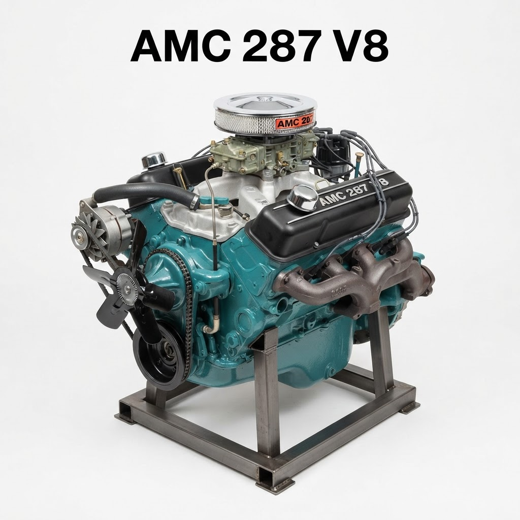 1965 AMC Ambassador Engine - 8-287