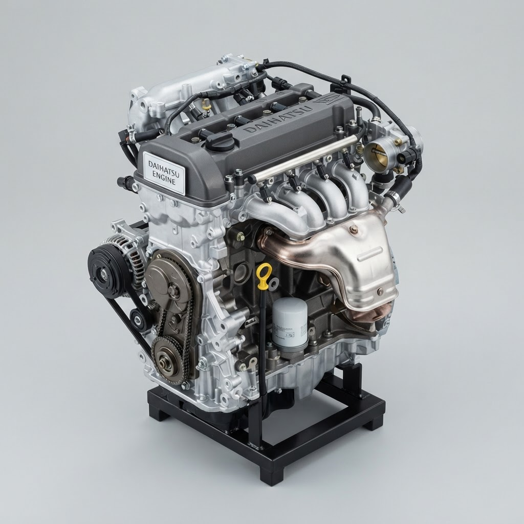 1988 Daihatsu Charade Engine - (1.0L, 3 cylinder, VIN 0, 8th digit)