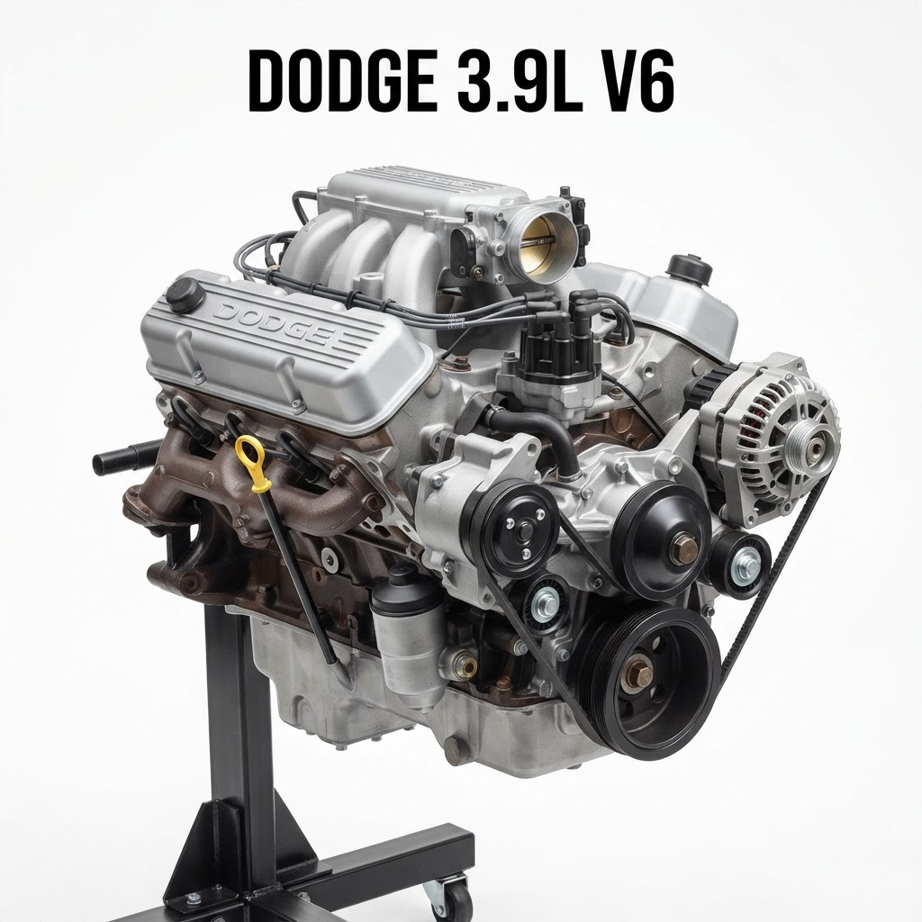 1987 Dodge DAKOTA Engine - 6-239 (3.9L, VIN M, 8th digit)
