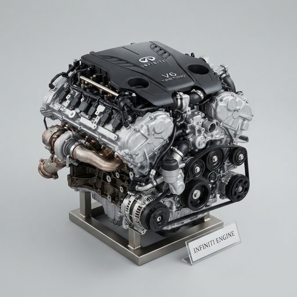 2008 Infiniti EX35 Engine - (VIN A, 4th digit, VQ35HR, V6), AWD, from 4/08 - 65,000 miles