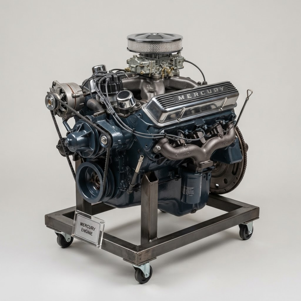 1972 Mercury Capri Engine - 1600