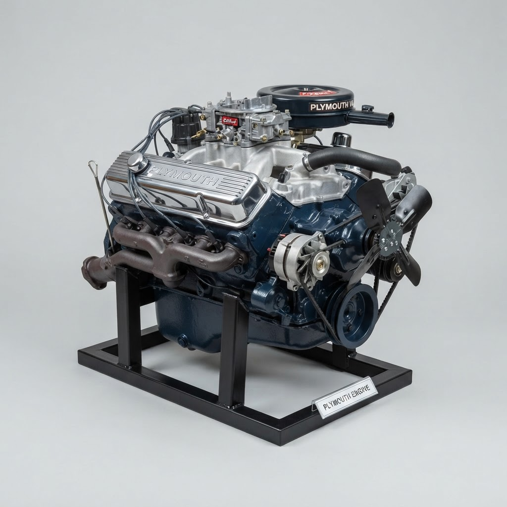 1973 Plymouth Valiant Engine - 6-225 (VIN C, 5th digit)