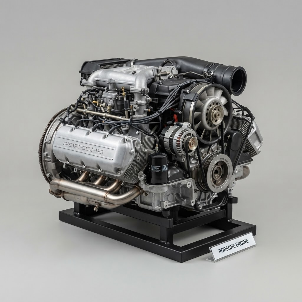 1991 Porsche 911-930 Engine - exc. turbo; MT