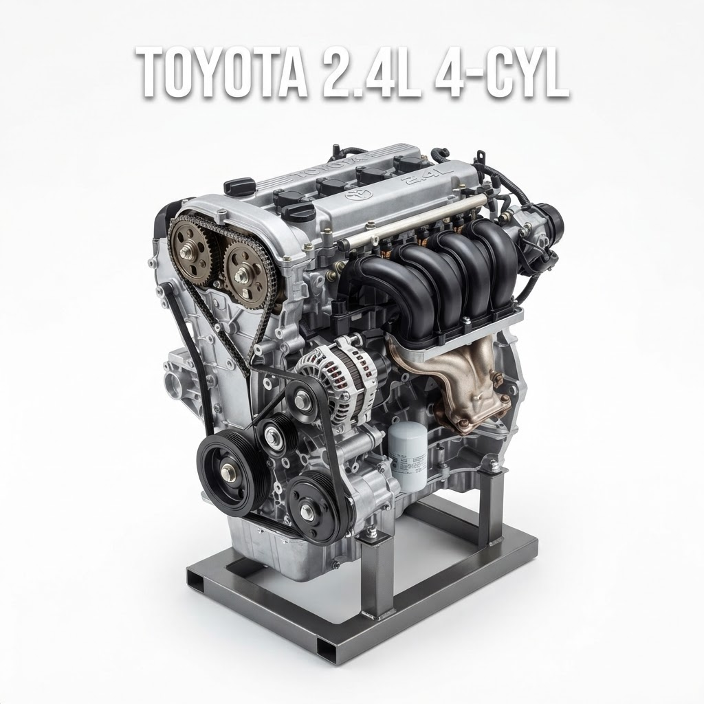 1990 Toyota 4RUNNER Engine - 2.4L (VIN R, 4th digit, 22RE engine, 4 cylinder) - 70,000 miles