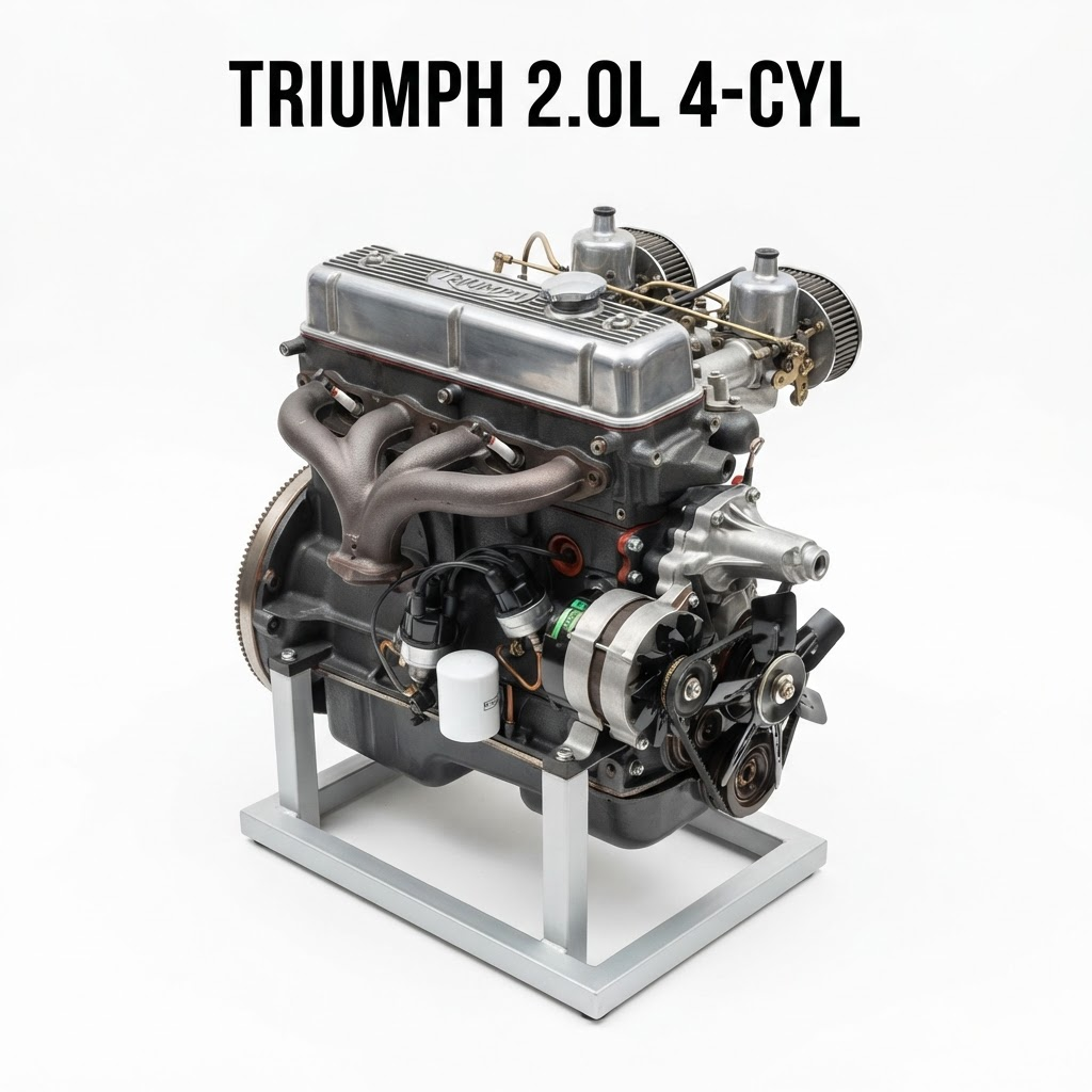 1975 Triumph TR3 Engine - TR6